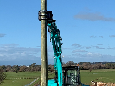 360 degree rotating hydraulic excavator grab